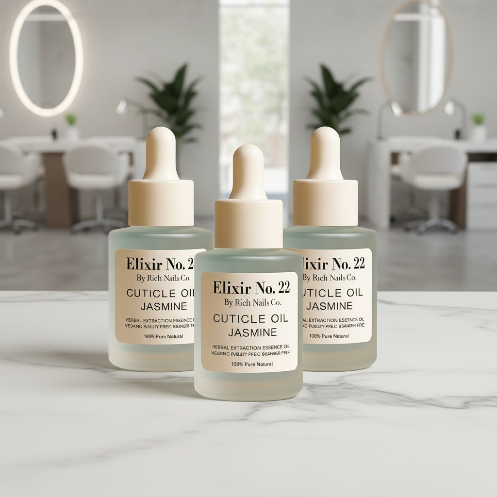 Elixir No.22 Jasmine Infused Cuticle and Nail Growth Elixir (Dropper Edition)