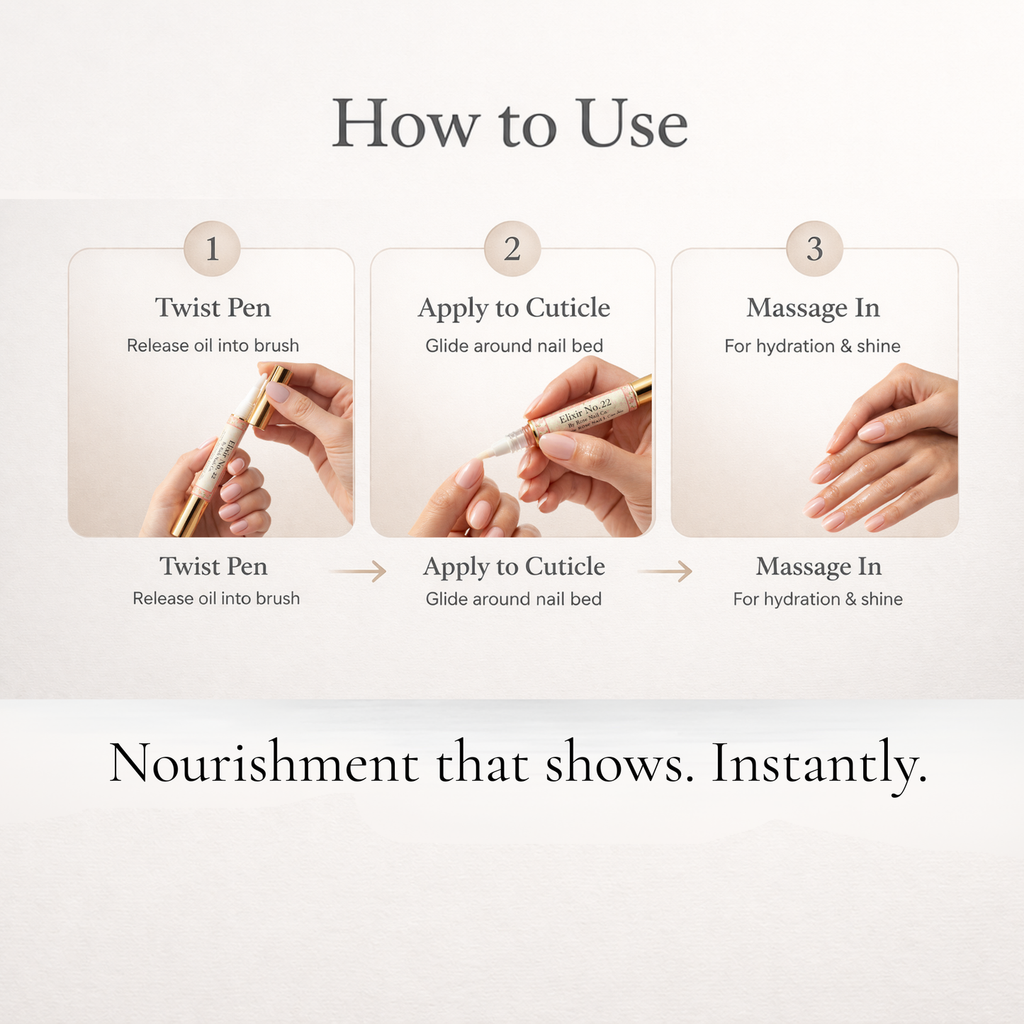 Elixir No. 22 - Luxury Nail Growth Elixir - Gold Edition