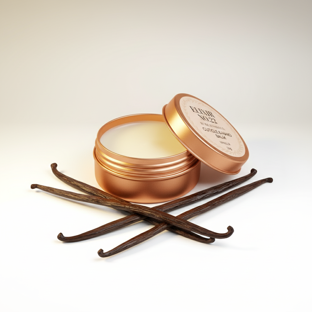 Elixir No.22 Vanilla Cuticle & Hand Balm – Rose Gold Edition (20g)