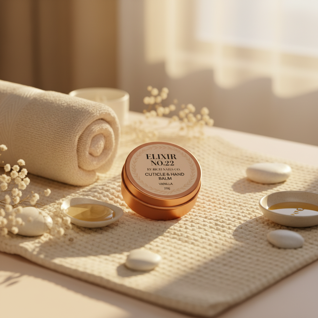 Elixir No.22 Vanilla Cuticle & Hand Balm – Rose Gold Edition (20g)