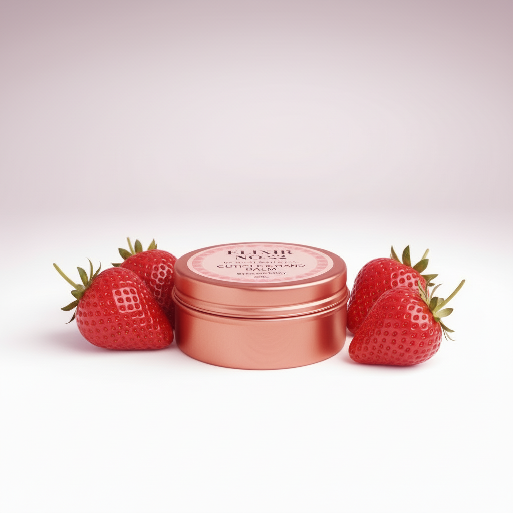Elixir No.22 Strawberry Cuticle & Hand Balm – Rose Gold Edition (20g)