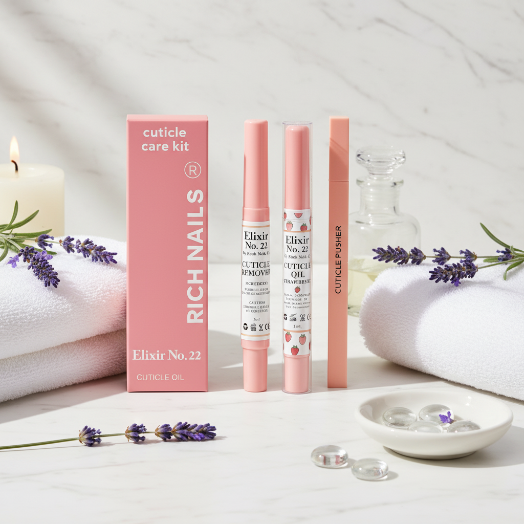 Elixir No.22 3-in-1 Cuticle Care Kit – Strawberry Edition